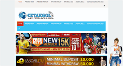 Desktop Screenshot of cetakgol.com