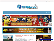 Tablet Screenshot of cetakgol.com